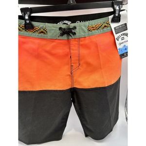 Men's/Boys Billabong Size 29 Fifty 50 Pro Panel Board Short Wave Washed Swim‎
